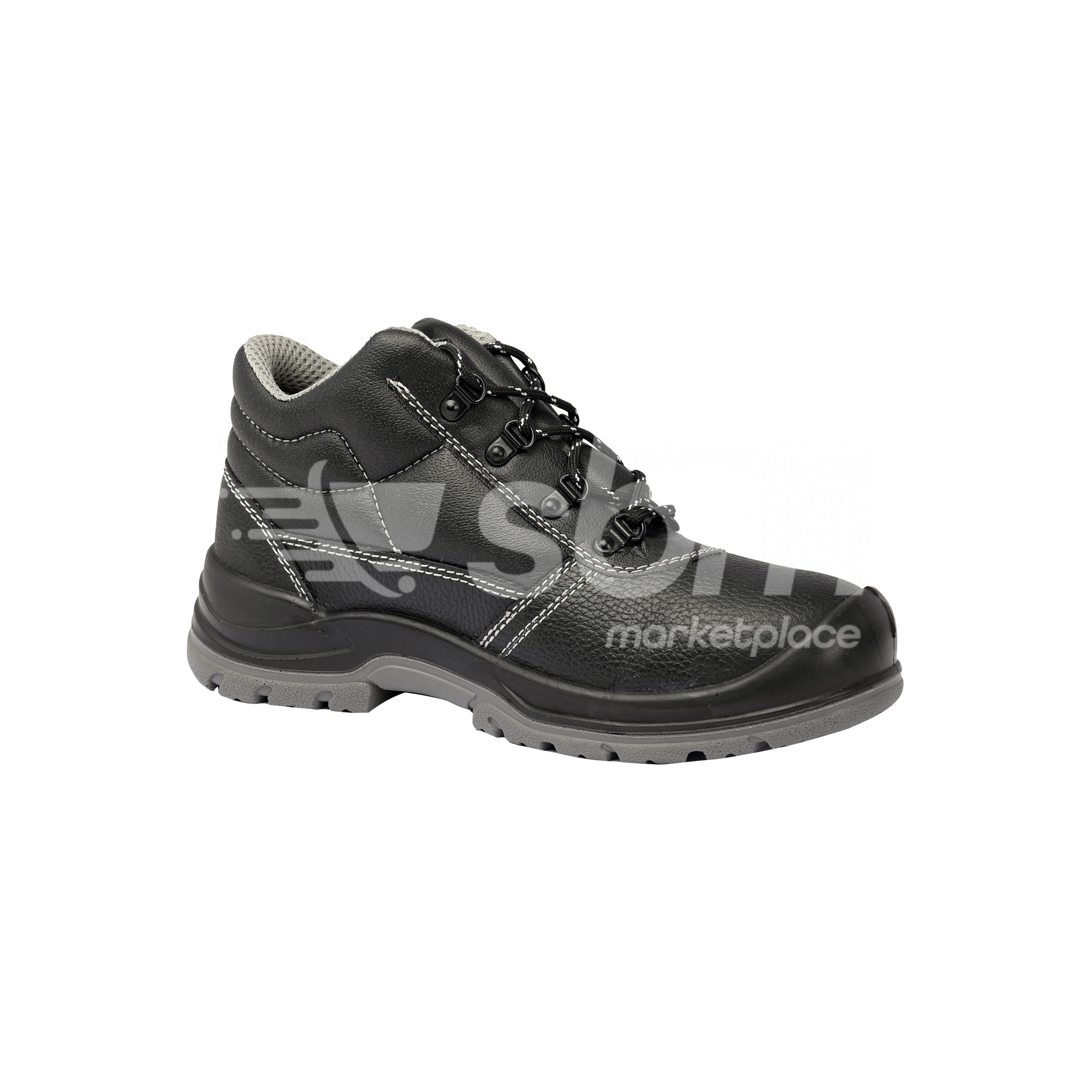 Honeywell, S3 SRC High Ankle Safety Shoes, Black Color, Part No: 9535