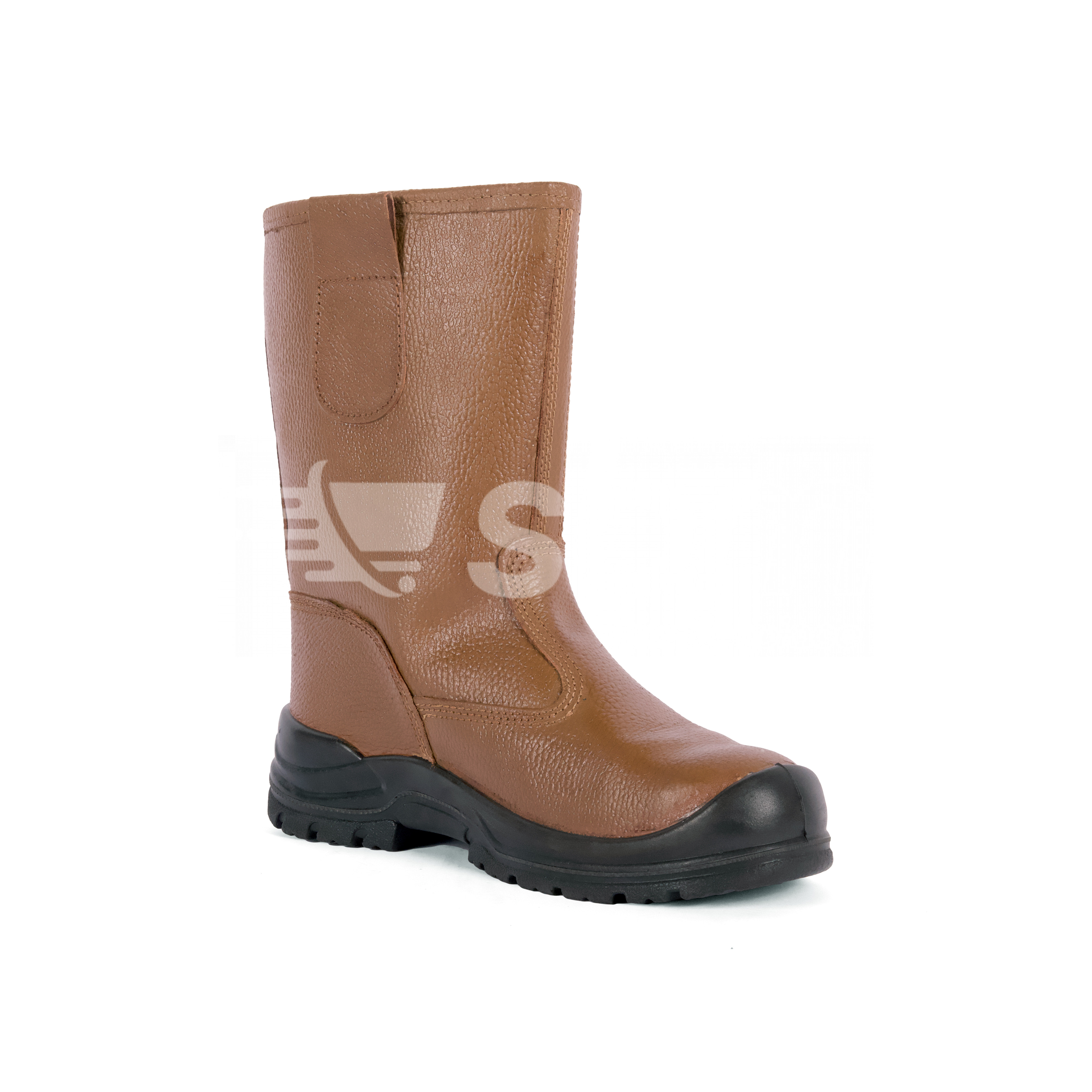 Vaultex, SBP Breathable Leather Rigger Boot, Tan Color
