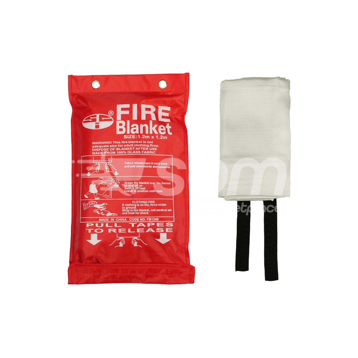 Fire Blanket, Size: 1.2 Mtr X 1.2 Mtr