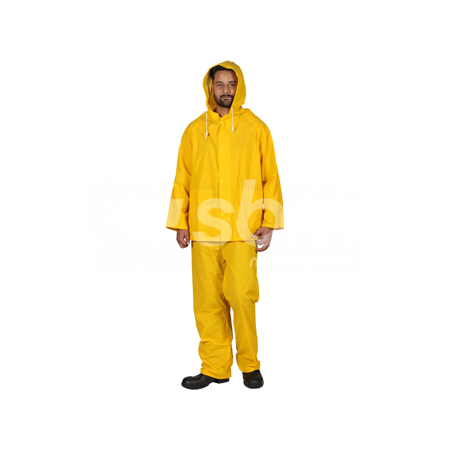 Workland, No Warranty 2PC Rain Suit, Yellow Color