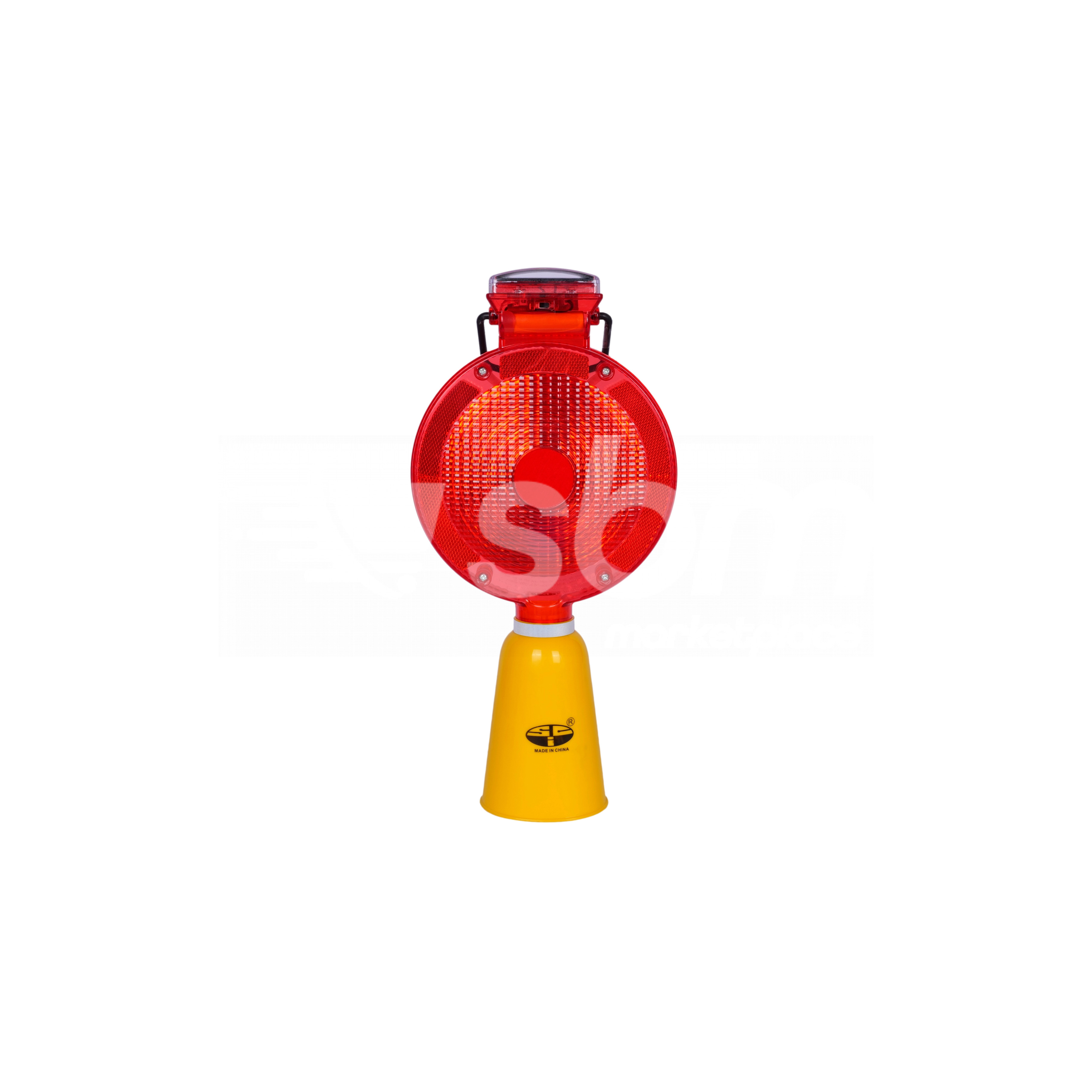 SCI, Solar Light for Traffic Cone with 6 LEDs, Part No: S1359B