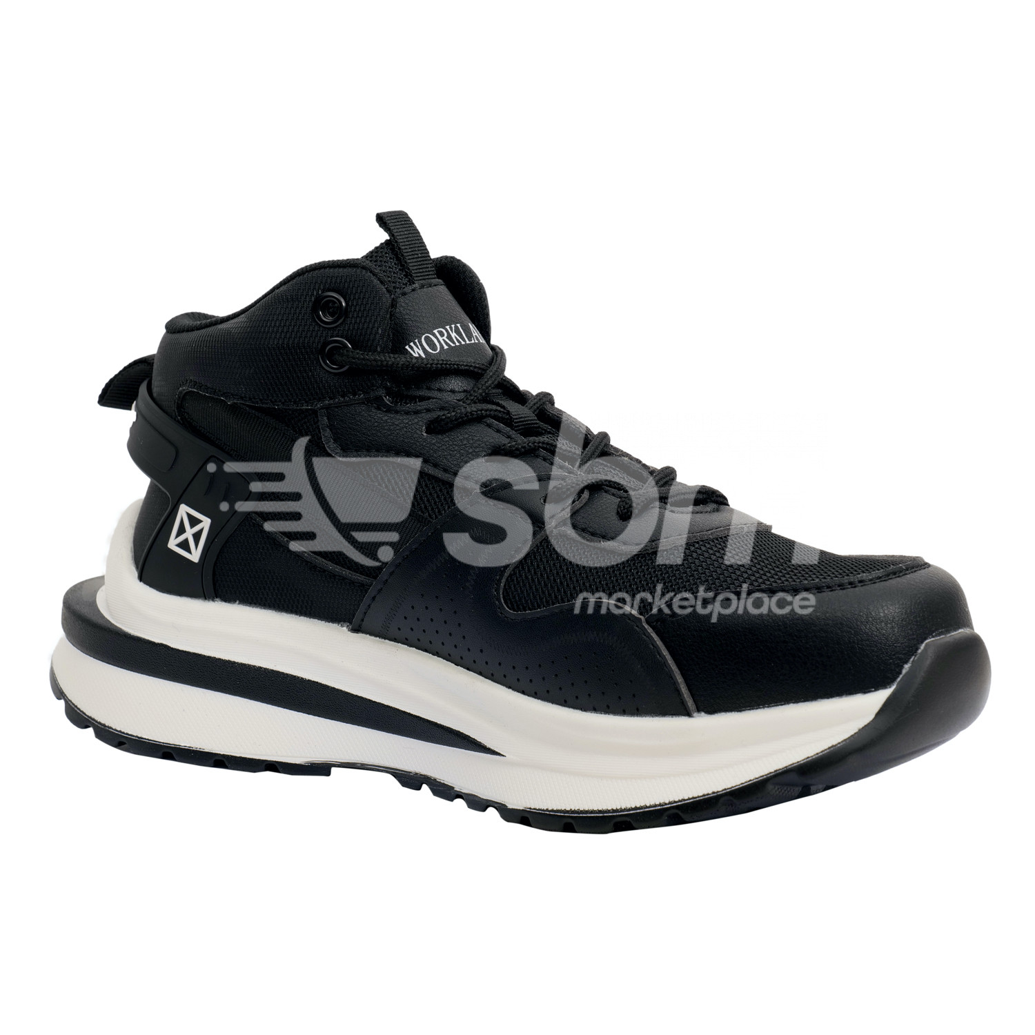 Workland, SBP Protective Footwear, Black Color