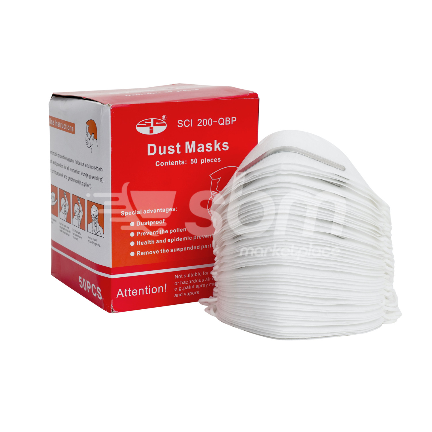 SCI, Dust Mask, 140 Gms