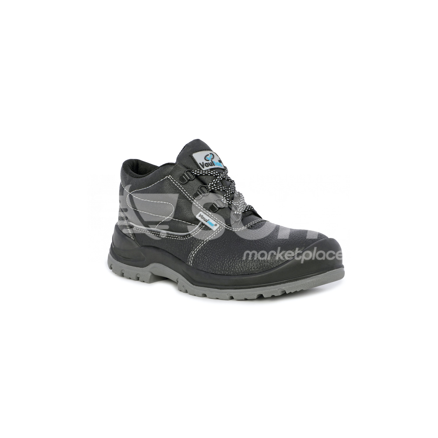 Vaultex, S1P Breathable Leather High Ankle Protective Footwear with Reflective