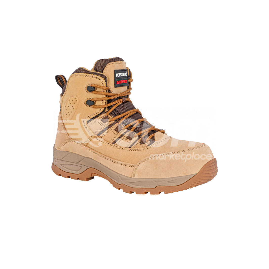 Workland, SBP Non-Metal High Ankle Protective Footwear, Honey Color