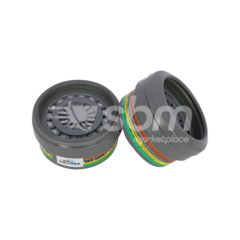 Vaultex Ultra Pro, ABEK1 Filter for Dual Filter Half Mask, Part No: V-7800