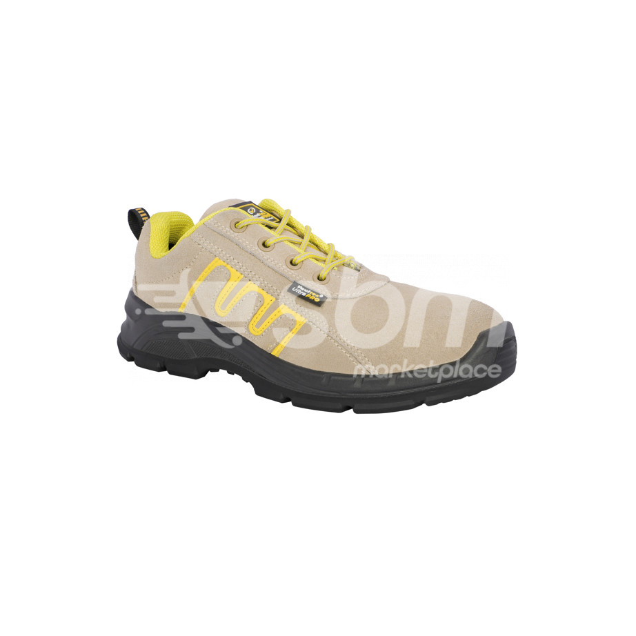 Vaultex Ultra Pro, S1PL HI CI FO SR Low Ankle Protective Footwear, Beige Color