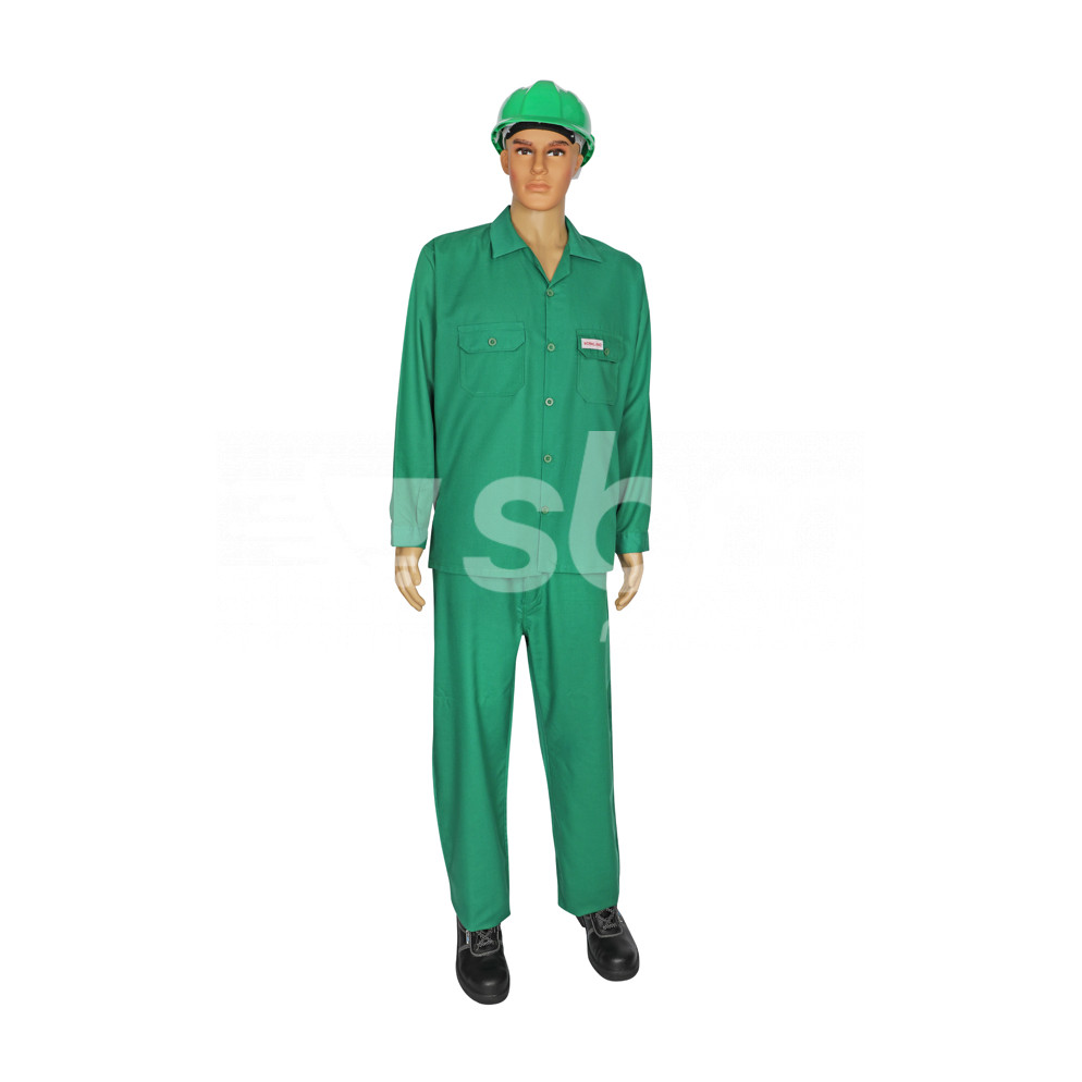 Workland, 35/65 Pant & Shirt, Green Color