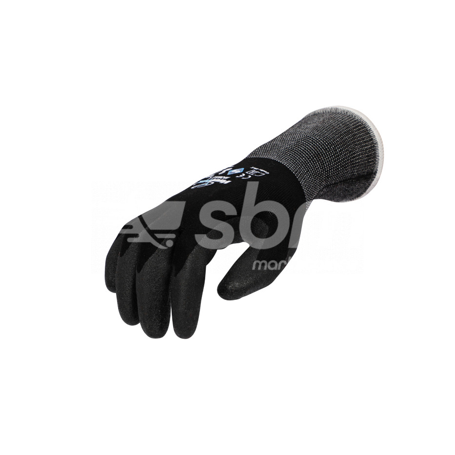 Vaultex, PVC+HPT Coated Gloves with Five Finger Screen Touch, Part No: MOBILE X