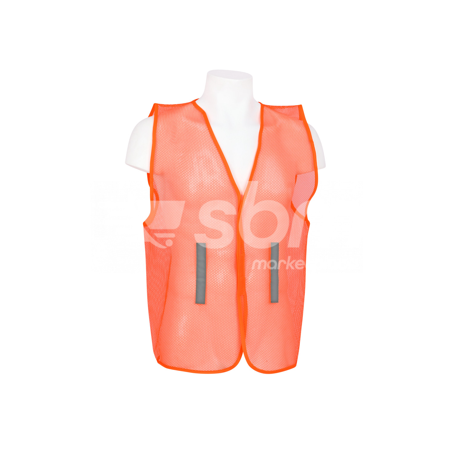 Vaultex, Safety Vest Net Type, Orange Color