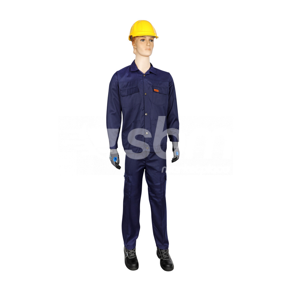Armstrong, 100% Twill Pant & Shirt, Navy Blue Color