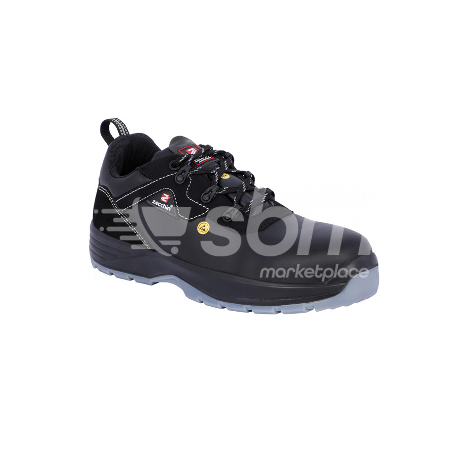 Zecchin, S3L HI CI ESD LG FO SR,ASTM F2413-18, M/I/C, SD 35 PR Low Ankle Safety Shoes,Model:AVIATION