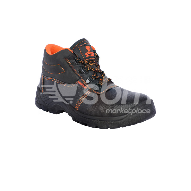 Armstrong, SBP High Ankle Protective Footwear, Black Color