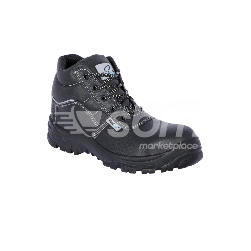 Vaultex, S3 SRA Breathable Leather High Ankle Safety Shoes
