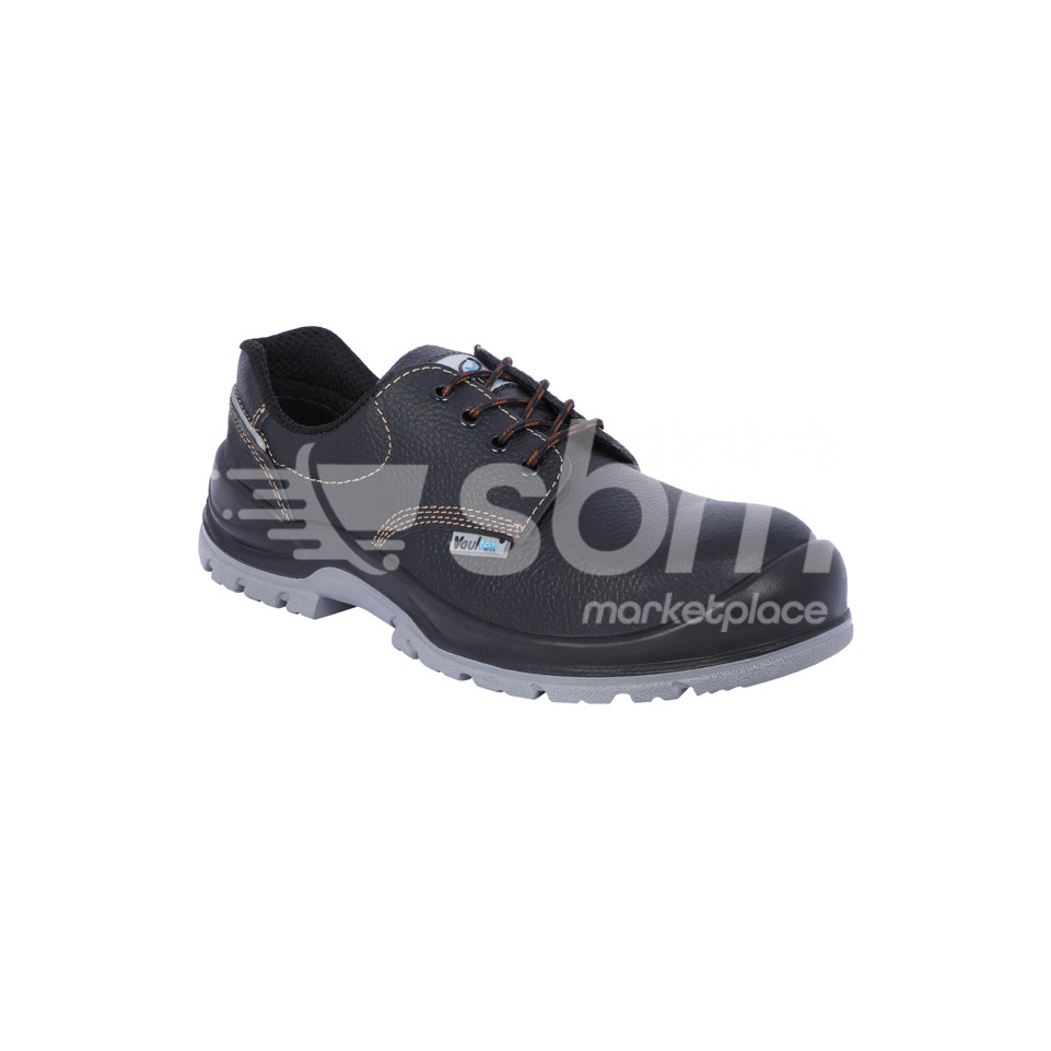 Vaultex, S3 SRC Breathable Leather Low Ankle Safety Shoes
